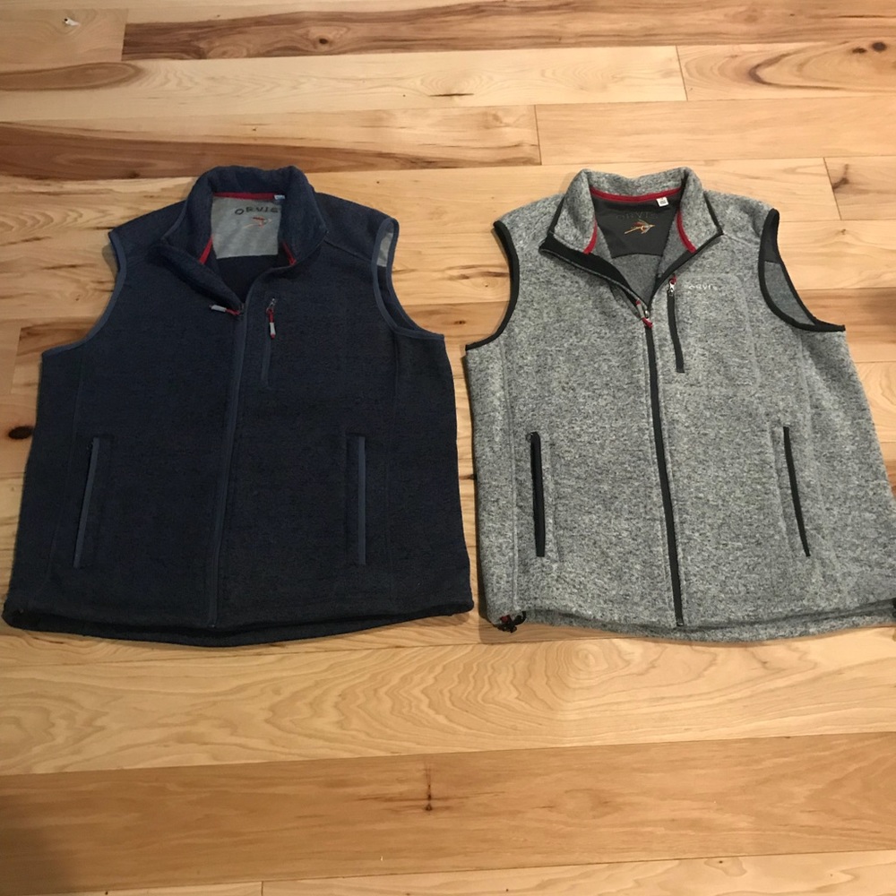 Orvis Fleece Vests. Great condition.
